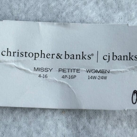 CJ Banks Women Classic Barely Boot Everyday Stretch Black Denim Jeans Sz 16W NWT - Picture 12 of 12